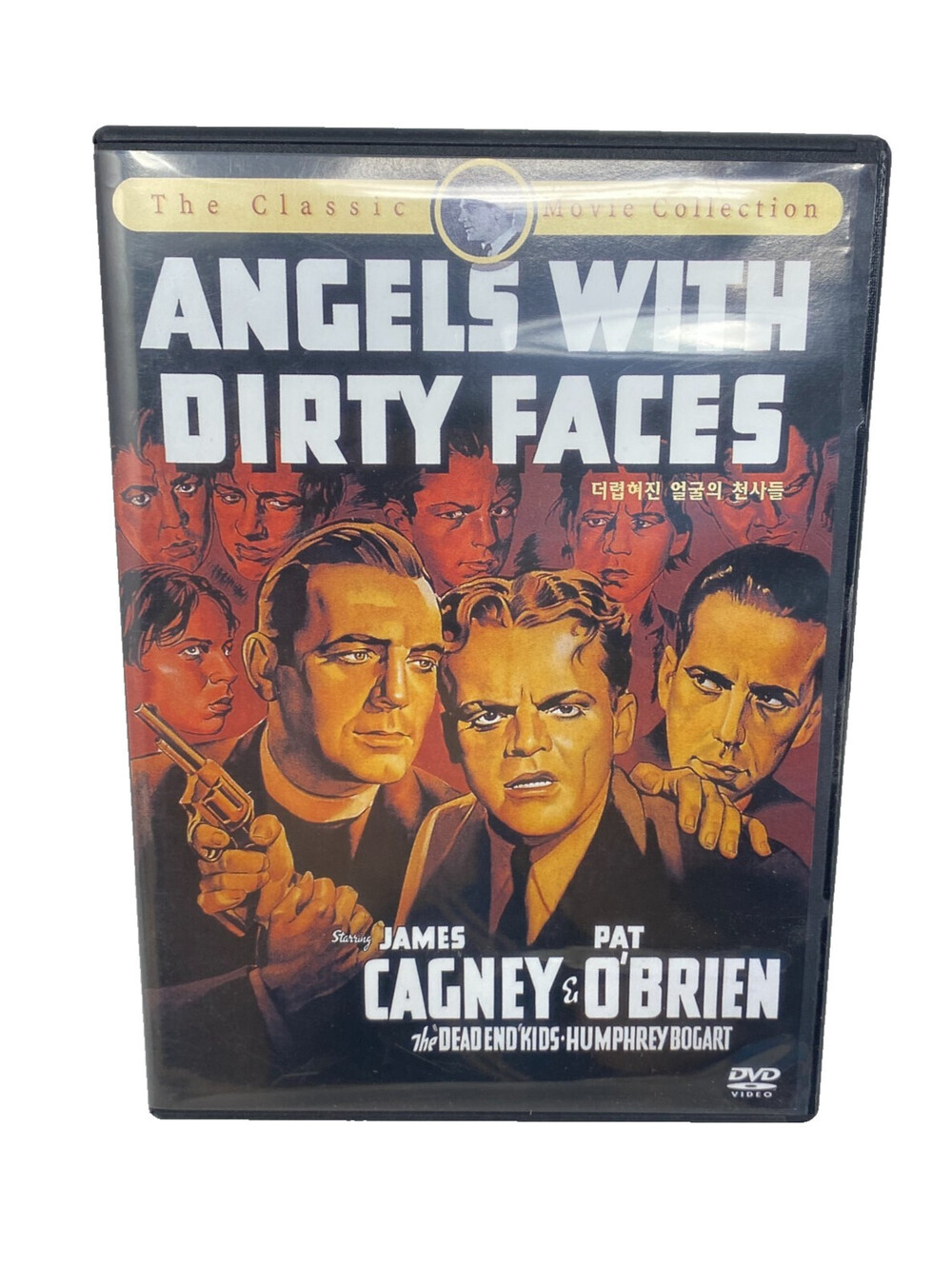 Angels with Dirty Faces DVD 1938 James Cagney Pat O'Brien Bogart Korean Import
